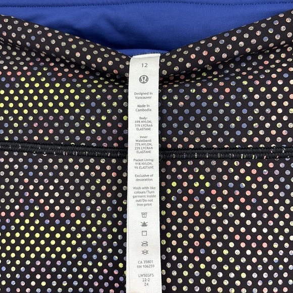 Lululemon Speed MR Reflective Tight 28” Women’s Size 12 NEW with detached tag! - Picture 8 of 16